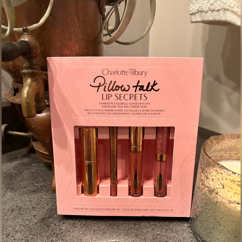 Charlotte Tilbury Pillow talk lip secrets bundle